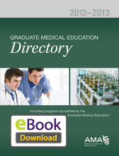 Graduate Medical Education Directory 20112012