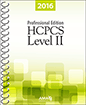 HCPCS 2016 Level II Professional Edition: Spiralbound