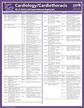 AMA Store: ICD-10-CM Express Reference Mapping Card: Cardiology